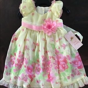 Jona Michelle Floral Dress 2T NWT